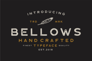 Bellows Typeface Review for Small Business Branding