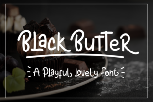 Black Butter: The Playful Display Font for Scroll-Stopping Campaigns