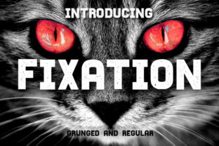 Fixation: The Ultimate Display Font for Bold Headlines