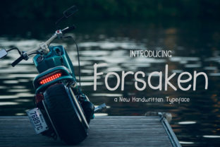 Forsaken: The Handwritten Display Font for Clearer Campaigns