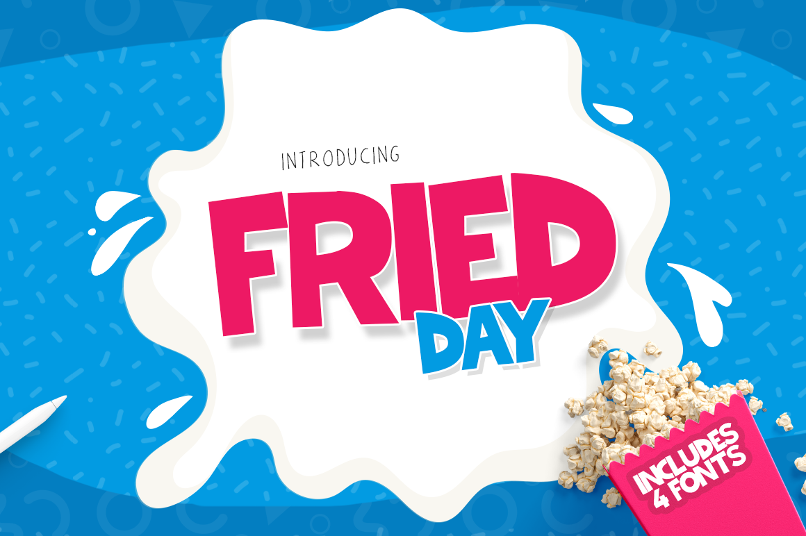 Fried Day Family: The Perfect Typeface for Memorable Branding