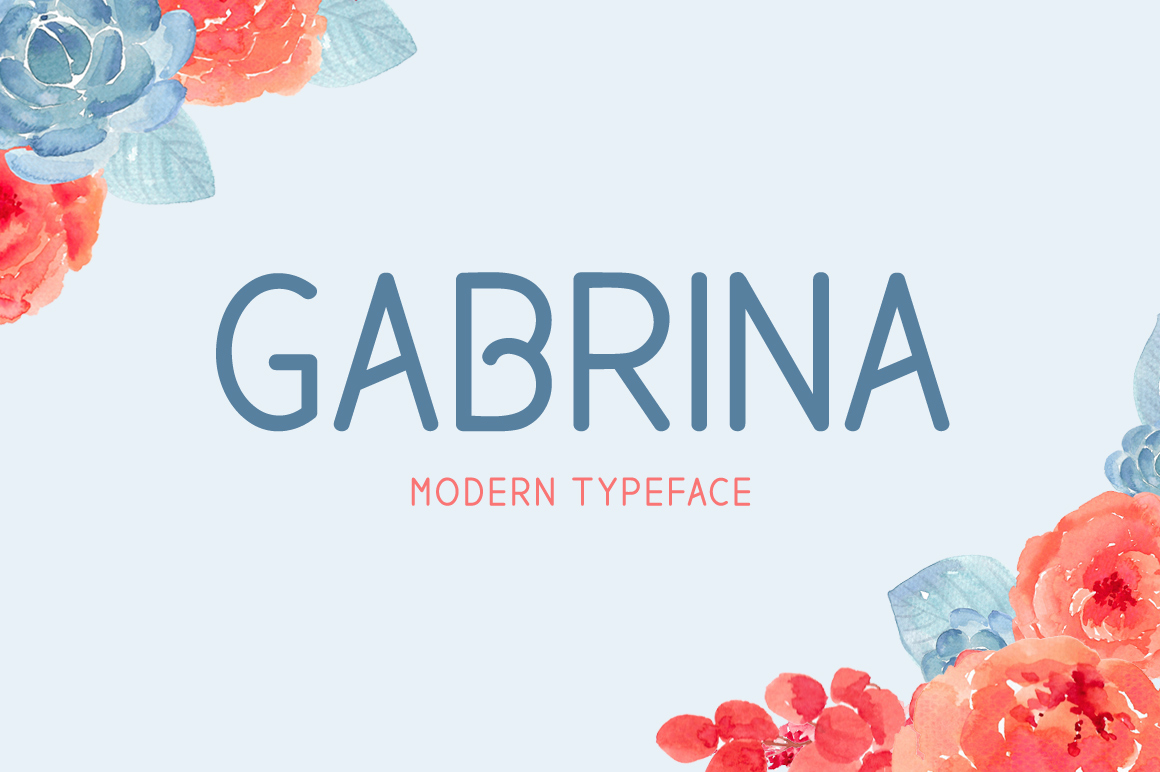 Gabrina: The Premium Display Font for Modern Campaigns