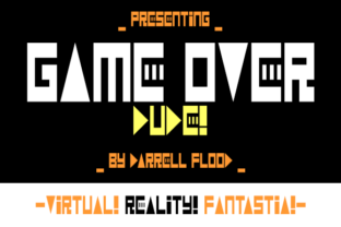 Game over Dude: The Retro Display Font for Bold Web Design