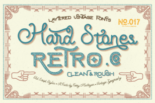 Hard Stones: The Retro Display Font for Bold Editorial Design