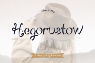 Hegorustow: The Luxurious Handwritten Font for Scroll-Stopping Visuals