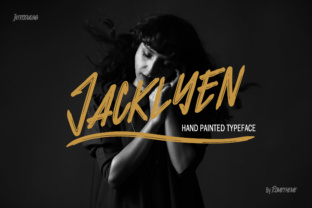 Jacklyen: A Modern Hand-Drawn Display Font for Urban Editorial Design