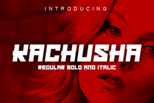 Kachusha: A Bold Russian-Inspired Display Font for Impactful Branding