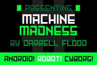 Machine Madness: The Futuristic Display Font for High-Impact Campaigns
