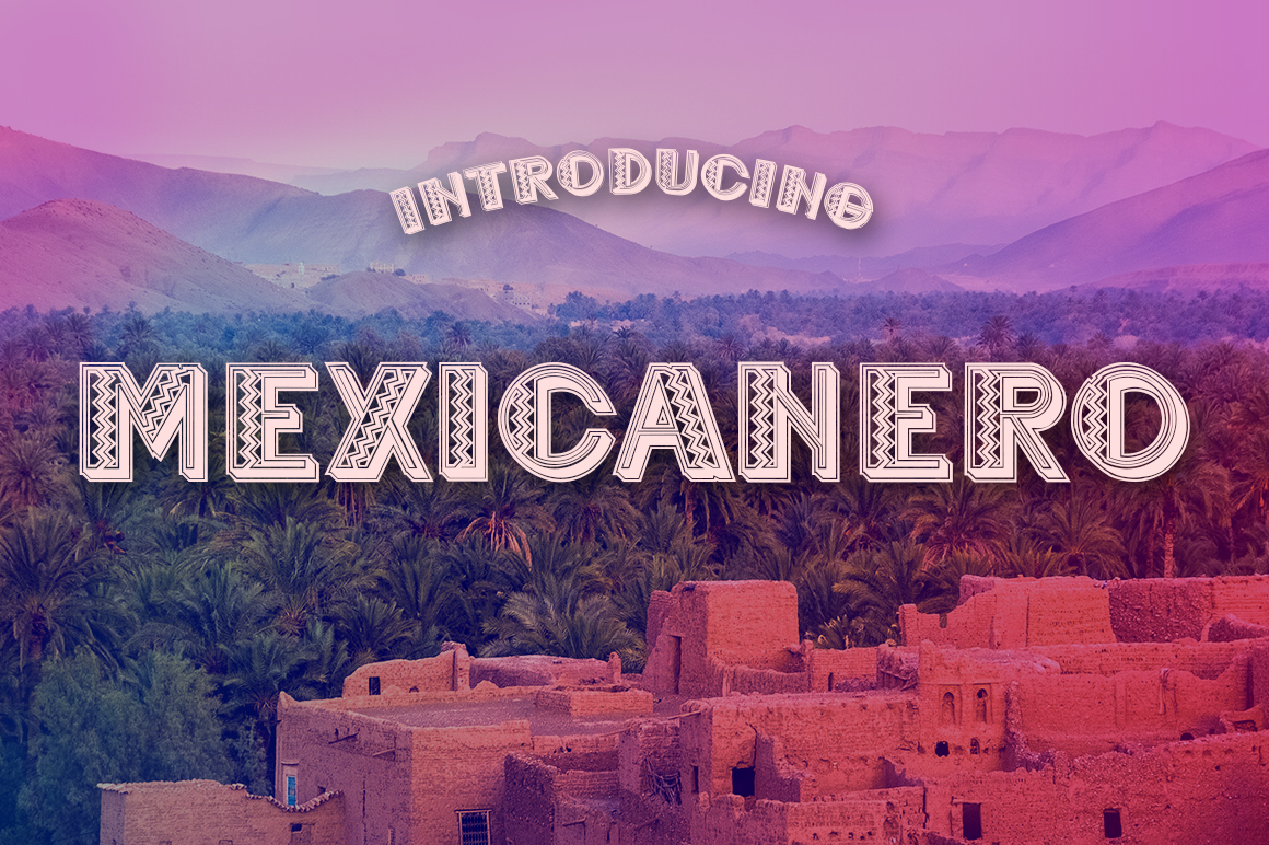 Mexicanero: A Vibrant Display Font for Modern Web Design