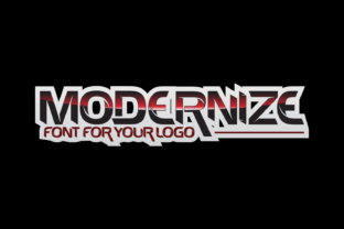Modernize: The High-Impact Display Font for Your Next Craft Project