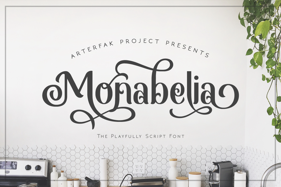 Monabelia: The Elegant Playful Font for Modern Creators