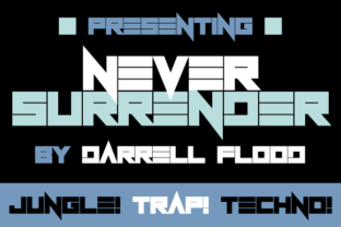 Never Surrender: The Angular Typeface for Bold Editorial Design