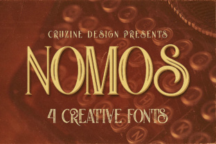 Nomos: A Premium Display Font for High-Impact Campaigns