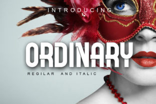Ordinary: A Premium Display Font for High-Impact Campaigns