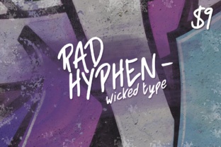 Rad Hyphen Typeface Review: Street-Edge Display Fonts for Bold Branding