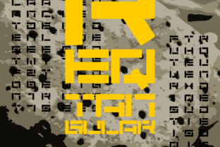 Reqtangular: The Futuristic Display Font for Sci-Fi Campaigns