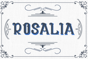 Rosalia: The Vintage Display Font for Scroll-Stopping Marketing