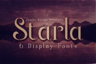 Starla: The Retro Serif Font for High-Impact Campaigns