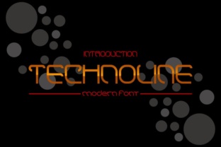 Technoline: The Squared Display Font for Modern Makers