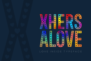 Xhers Alove: The Sweet Display Font for Romantic Editorial Design